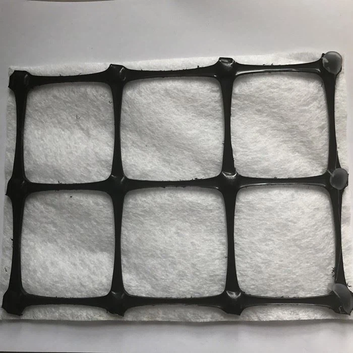 Biaxial Geogrid With geotextile 3
